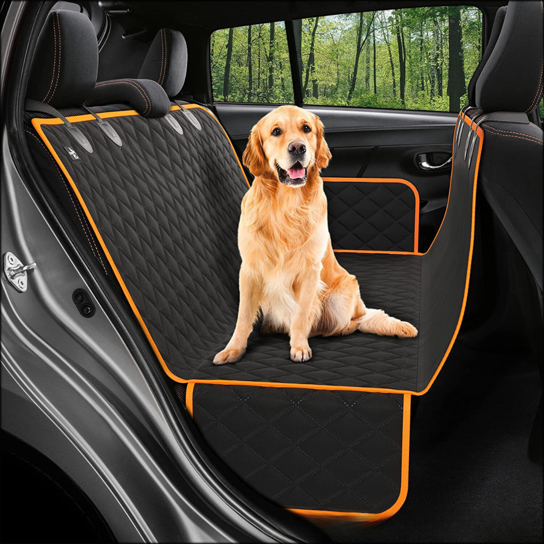 Hard Bottom Car Seat Extender for Dogs | Waterproof, Memory Foam & Universal Fit for Safe and Comfortable Travel