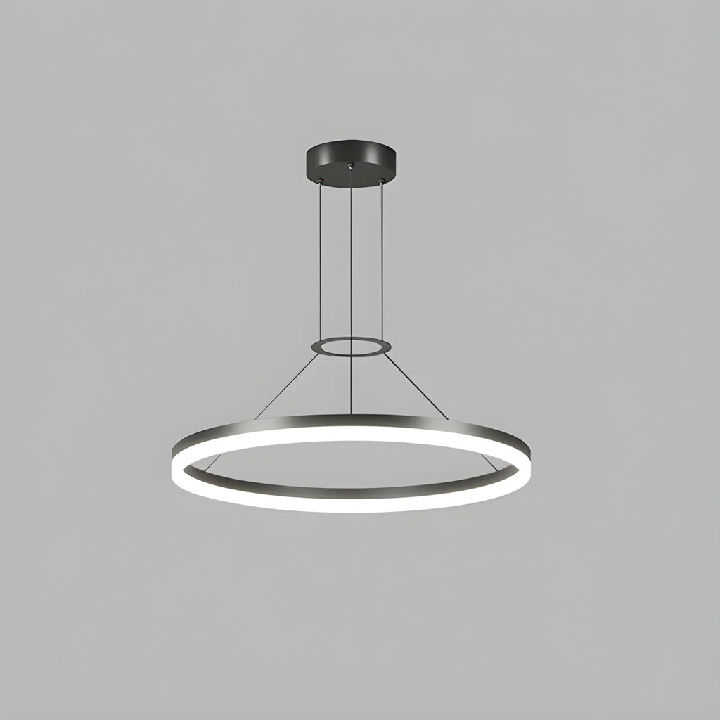 Circular LED Pendant Light | Modern Design, Energy-Saving & Ideal for Living Room, Kitchen, and Office Spaces