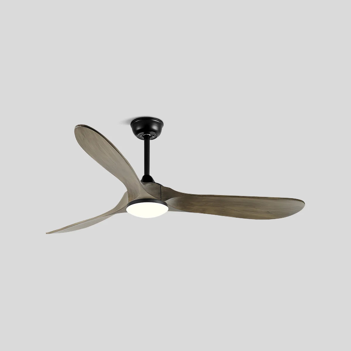 Nordic Solid Wood Ceiling Fan with Light | Reversible Motor, Quiet Operation & Ideal for Year-Round Home Comfort