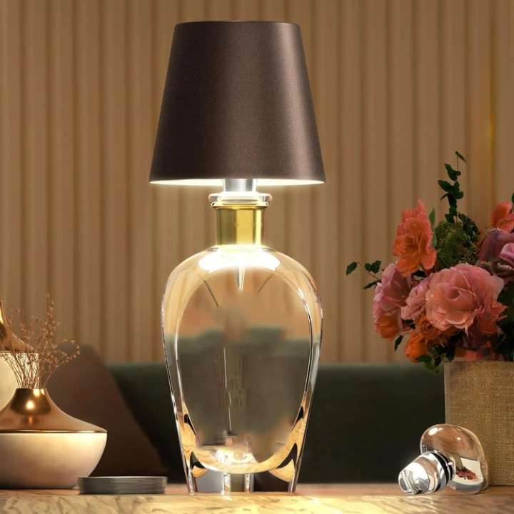 Bottle Lamp – Portable Rechargeable Touch Control LED Light with Adjustable Brightness & 3 Color Temperatures