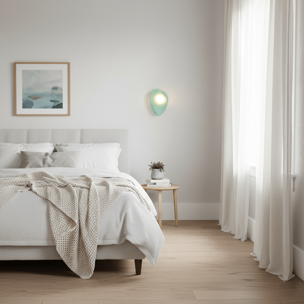 Bubble Glass Wall Lamp | Dimmable, Integrated LED & Versatile for Wall or Ceiling Mounting