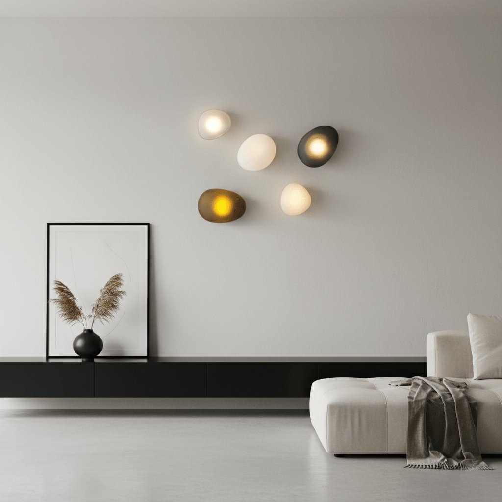 Bubble Glass Wall Lamp | Dimmable, Integrated LED & Versatile for Wall or Ceiling Mounting