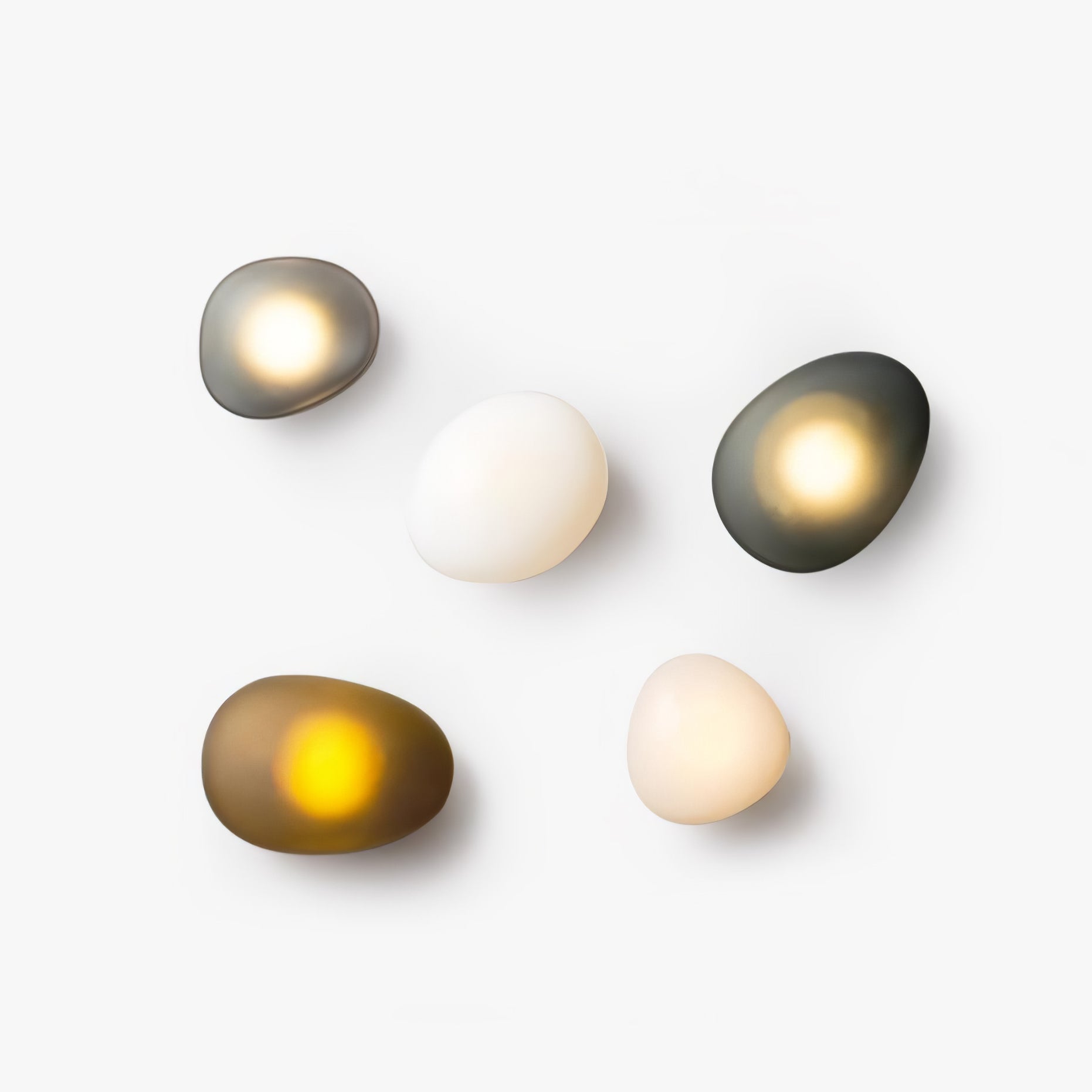 Bubble Glass Wall Lamp | Dimmable, Integrated LED & Versatile for Wall or Ceiling Mounting