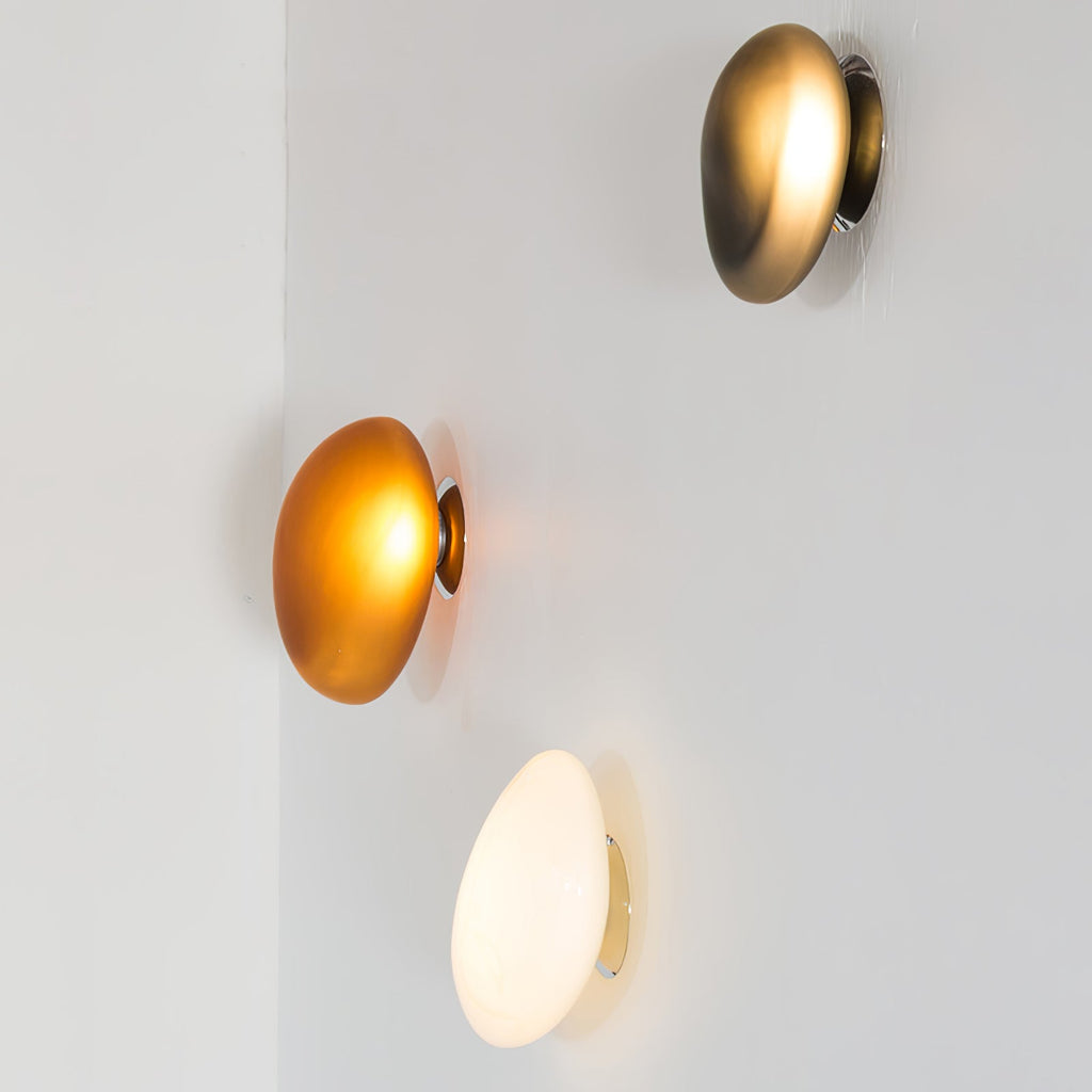 Bubble Glass Wall Lamp | Dimmable, Integrated LED & Versatile for Wall or Ceiling Mounting