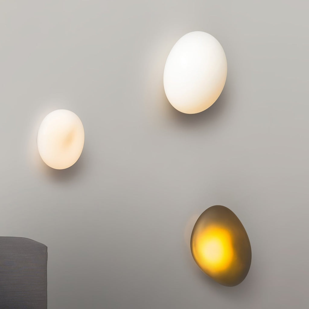 Bubble Glass Wall Lamp | Dimmable, Integrated LED & Versatile for Wall or Ceiling Mounting