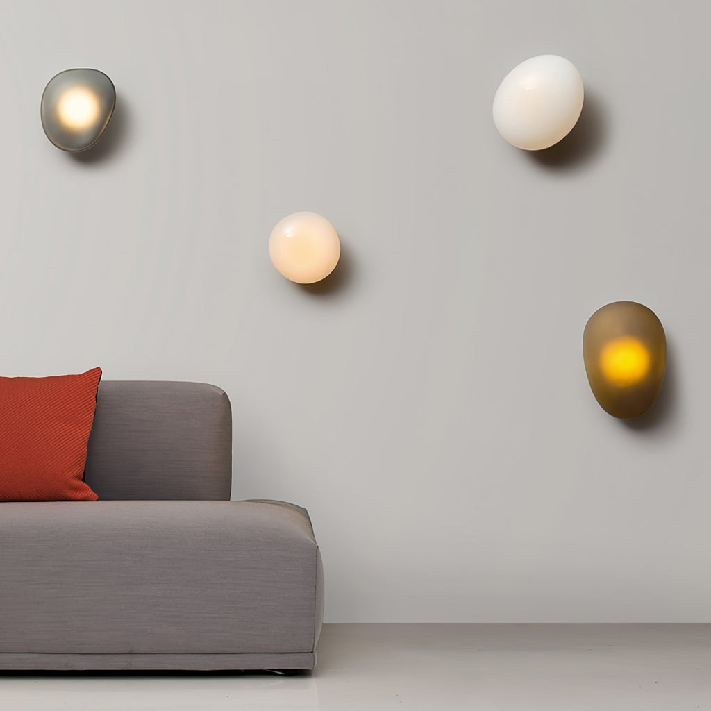 Bubble Glass Wall Lamp | Dimmable, Integrated LED & Versatile for Wall or Ceiling Mounting
