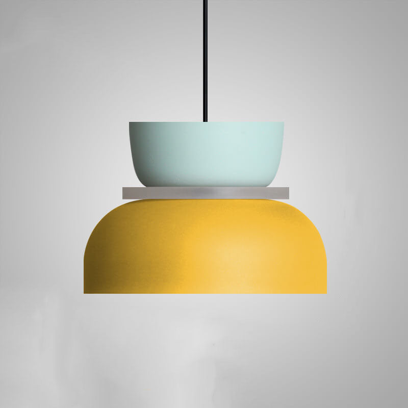 LED Pendant Light - Nordic Colorful Macaron Design for Kitchen Island & Dining Room Lighting