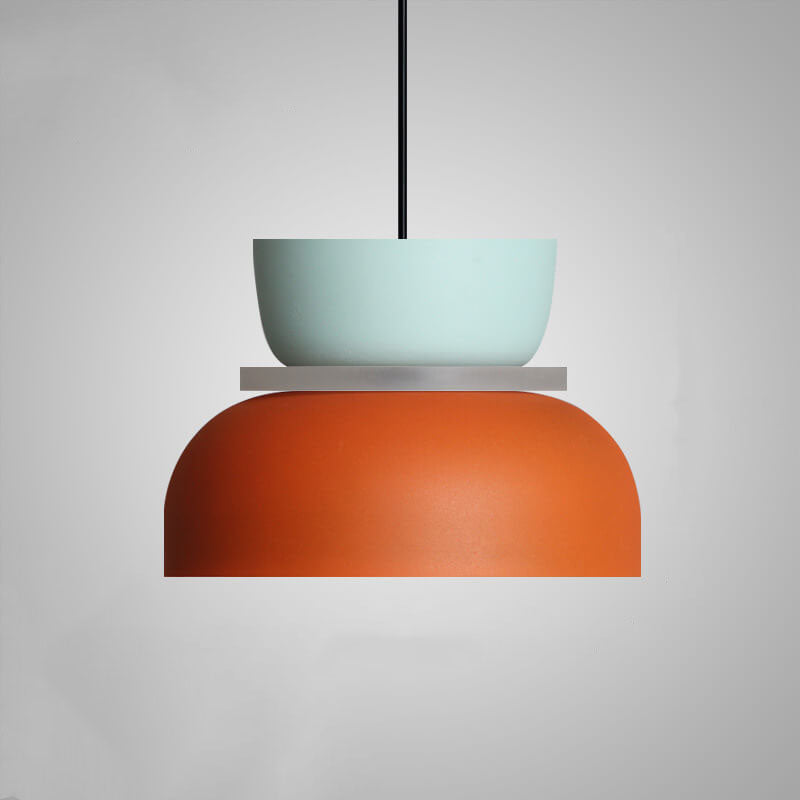 LED Pendant Light - Nordic Colorful Macaron Design for Kitchen Island & Dining Room Lighting