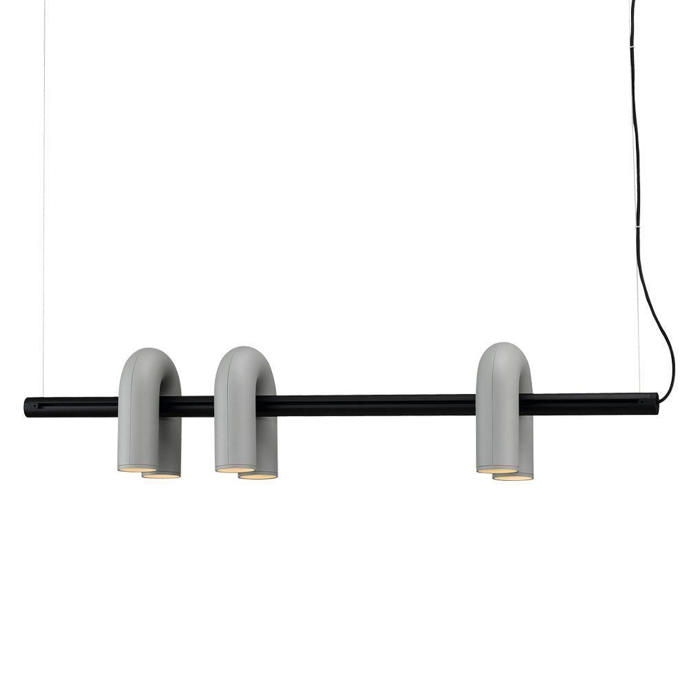 U-Shape LED Chandelier | Adjustable, Multi-Head Design for Modern Indoor Spaces