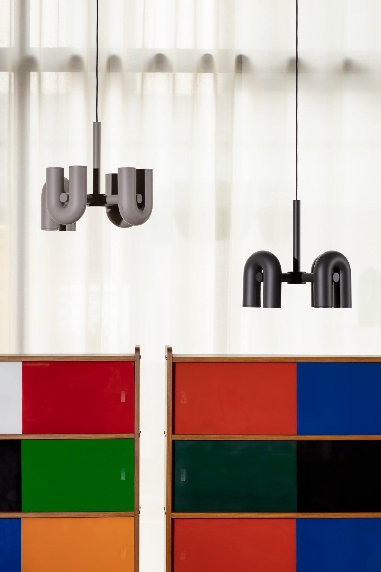 U-Shape LED Chandelier | Adjustable, Multi-Head Design for Modern Indoor Spaces