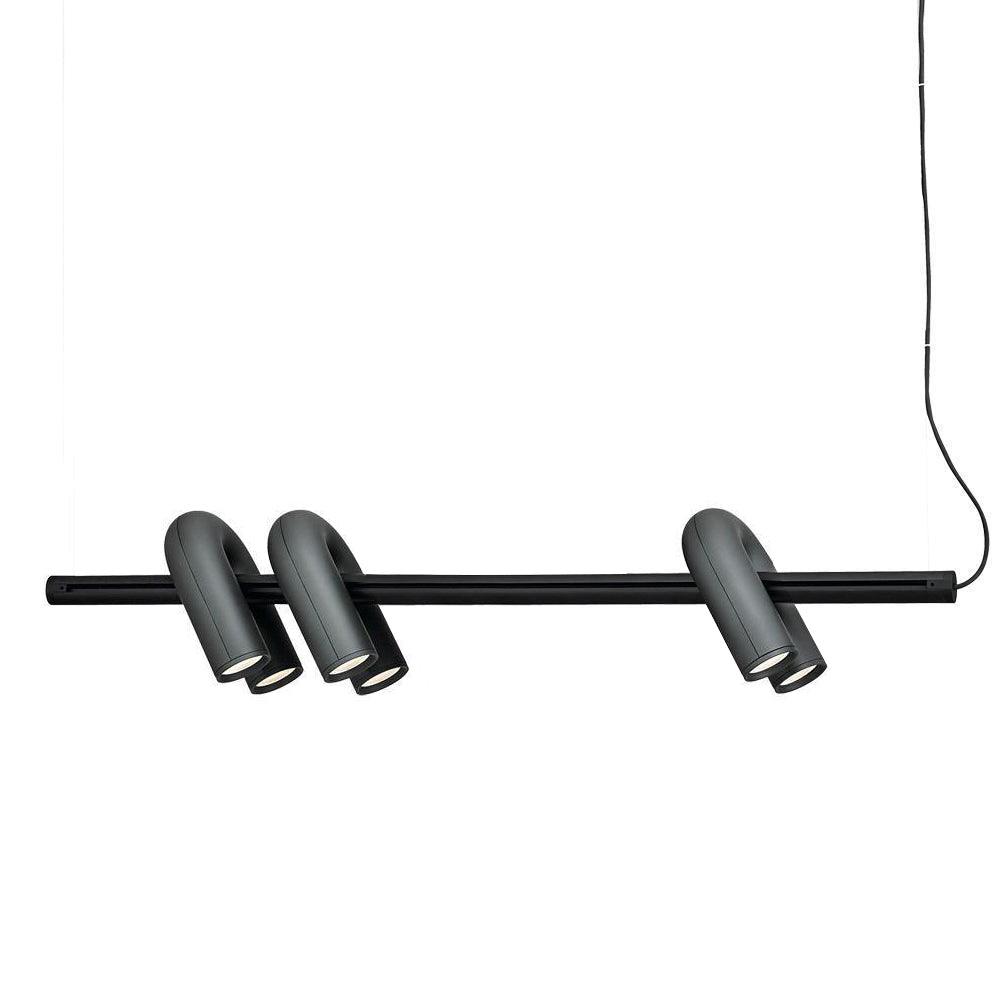 U-Shape LED Chandelier | Adjustable, Multi-Head Design for Modern Indoor Spaces