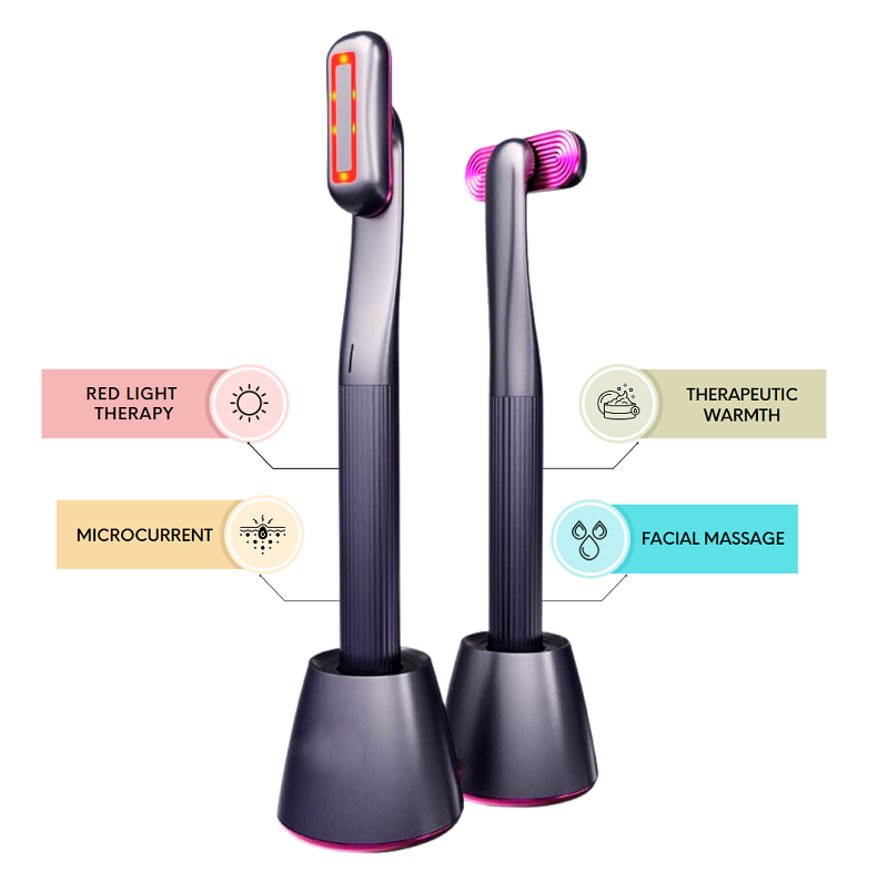 4-in-1 Skincare Wand | Electric Tool for Radiant Renewal and Eye Massage