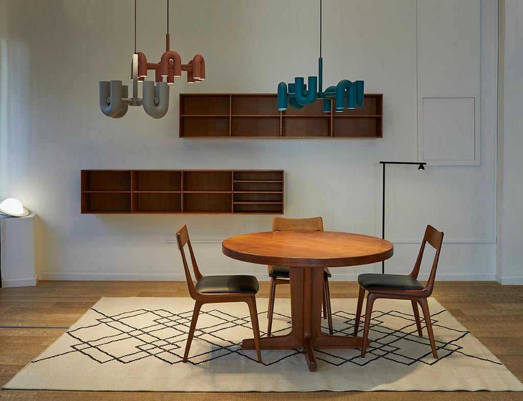 U-Shape LED Chandelier | Adjustable, Multi-Head Design for Modern Indoor Spaces