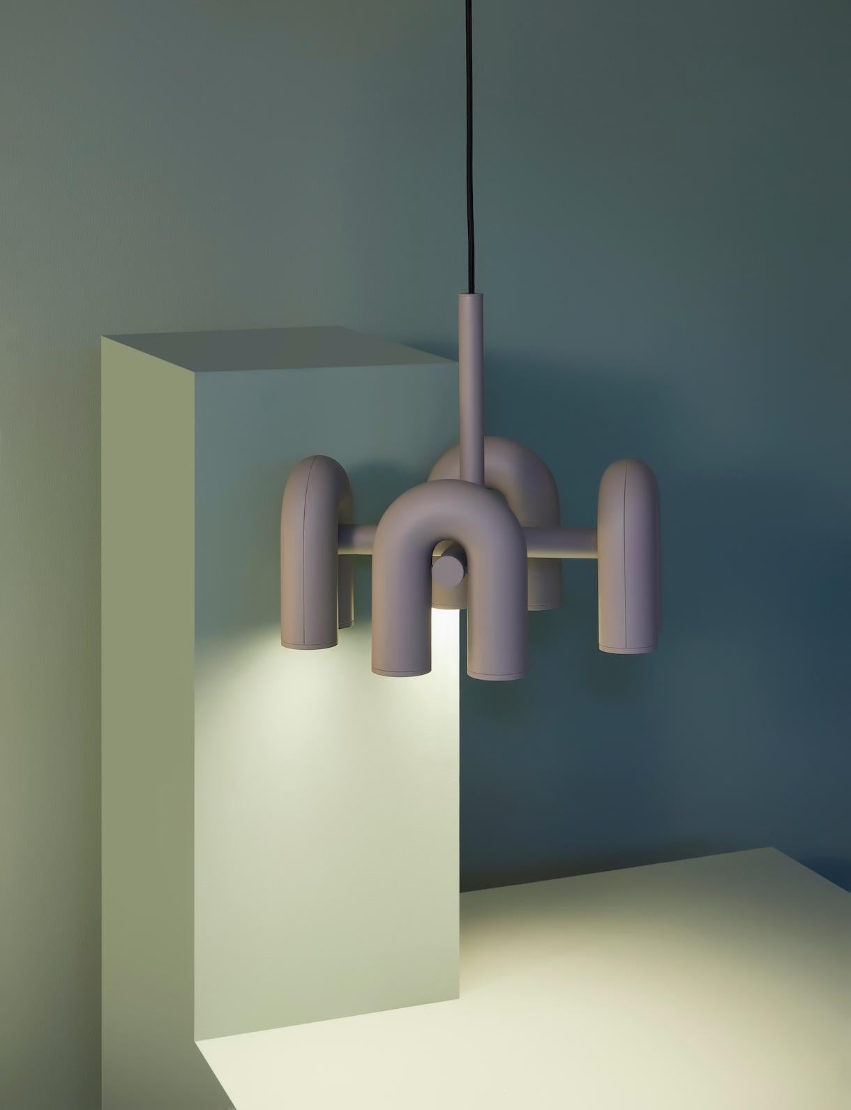 U-Shape LED Chandelier | Adjustable, Multi-Head Design for Modern Indoor Spaces