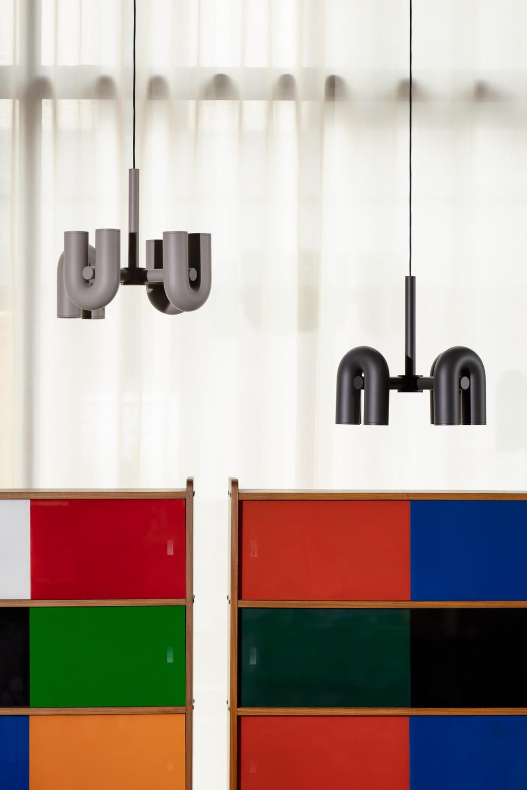 U-Shape LED Chandelier | Adjustable, Multi-Head Design for Modern Indoor Spaces