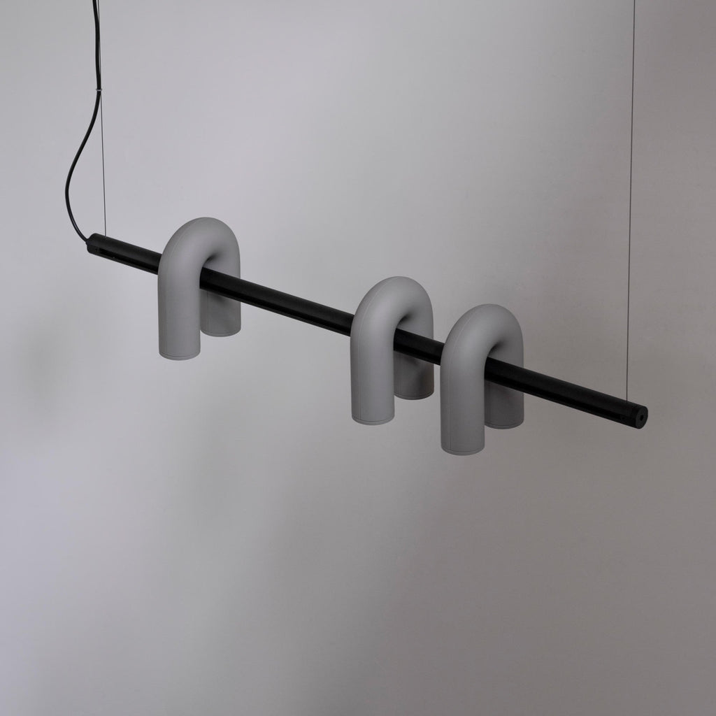 U-Shape LED Chandelier | Adjustable, Multi-Head Design for Modern Indoor Spaces