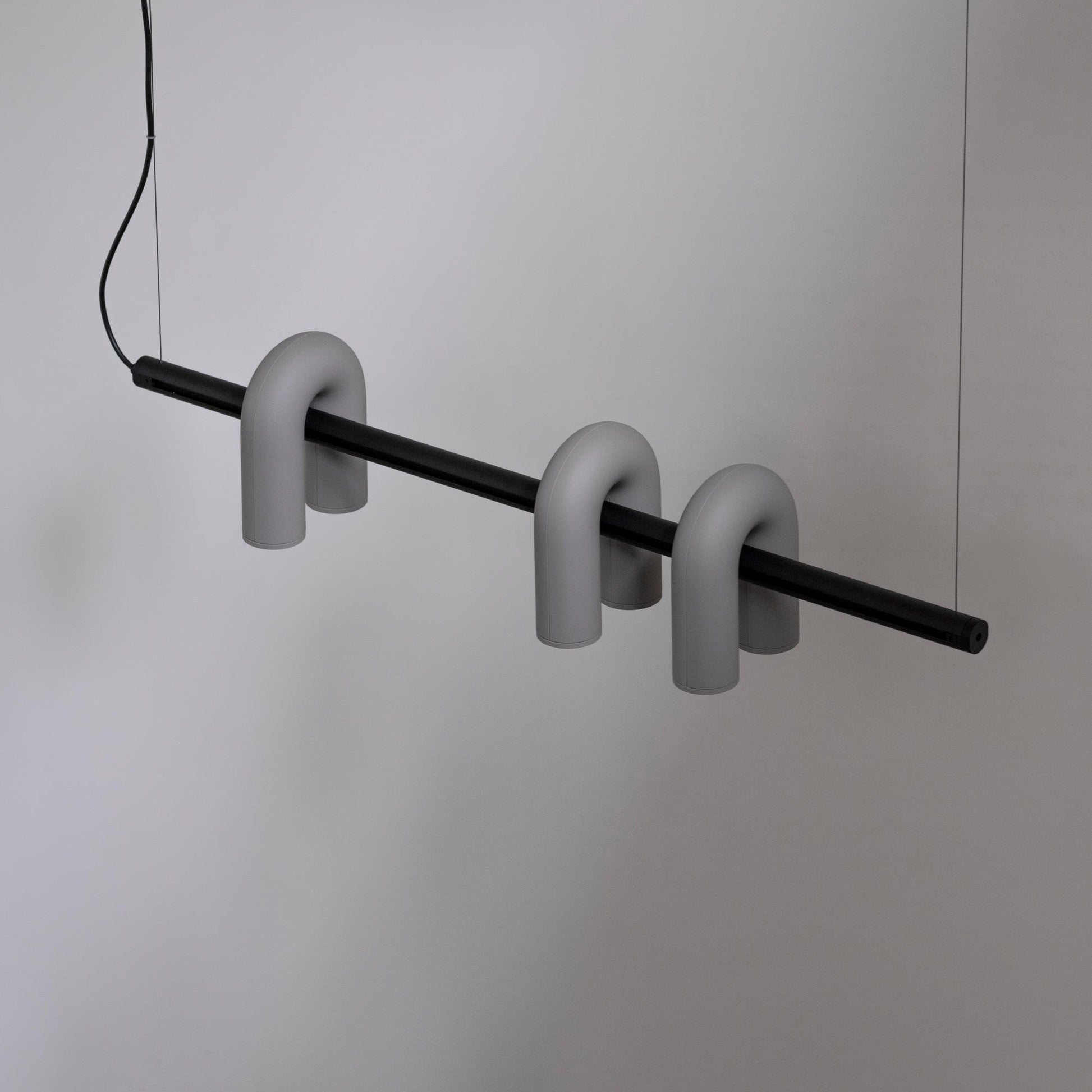 U-Shape LED Chandelier | Adjustable, Multi-Head Design for Modern Indoor Spaces