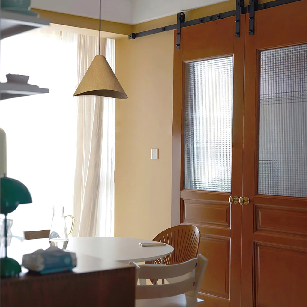 LED Conical Pendant Light Fixture - Modern Design for Kitchen Island & Dining Room Lighting