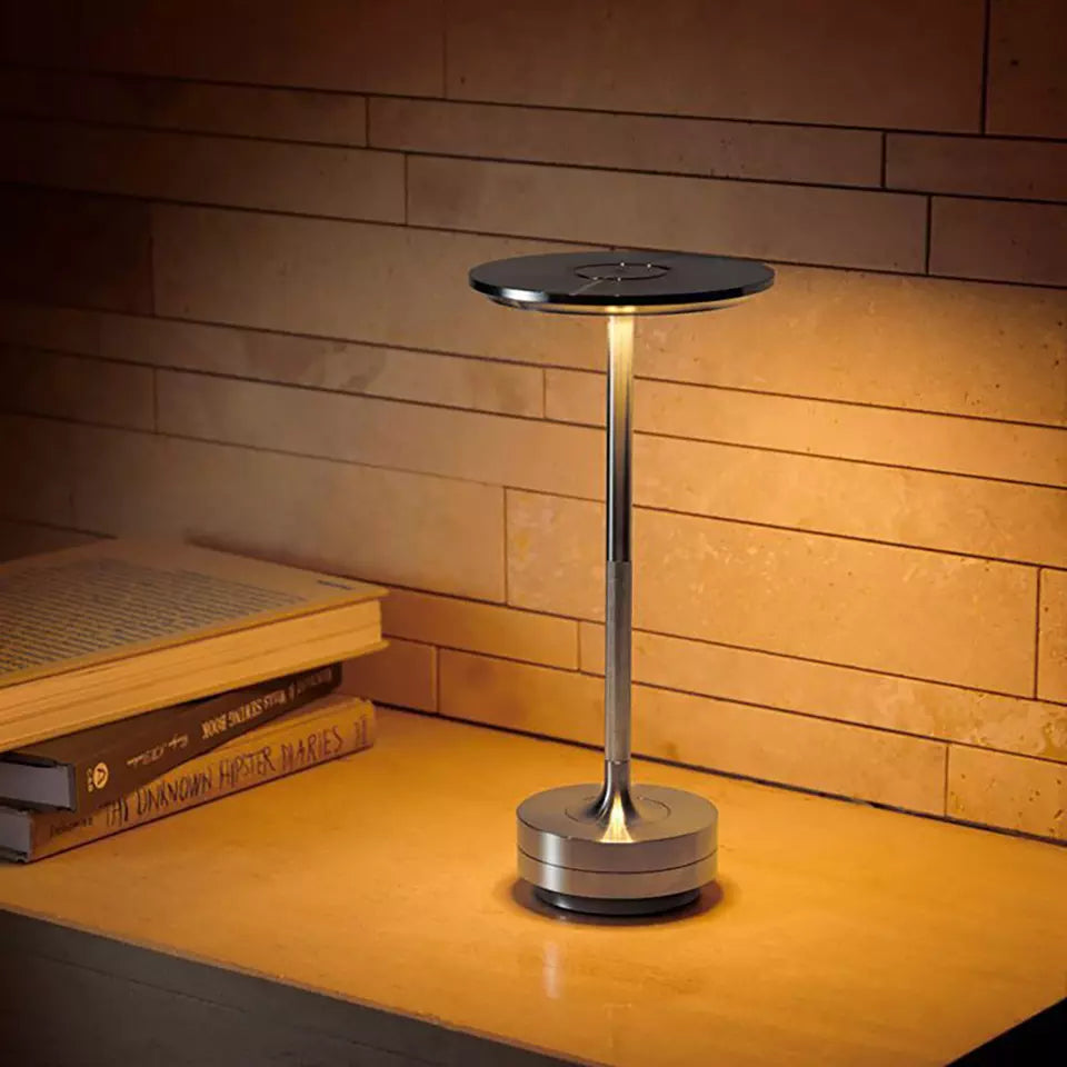 LED Table Lamp with Adjustable Brightness - Modern Design for Living Room & Bedroom Use