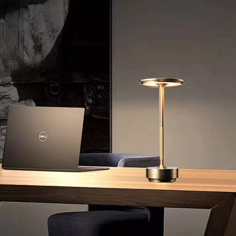 Rechargeable Cordless Table Lamp with Touch Control: Battery-Powered Cordless Design for Modern Living, Ideal Desk & Night Light