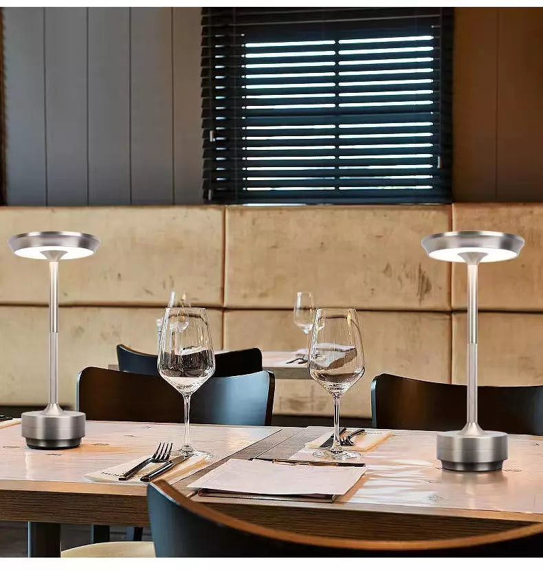 LED Table Lamp with Adjustable Brightness - Modern Design for Living Room & Bedroom Use