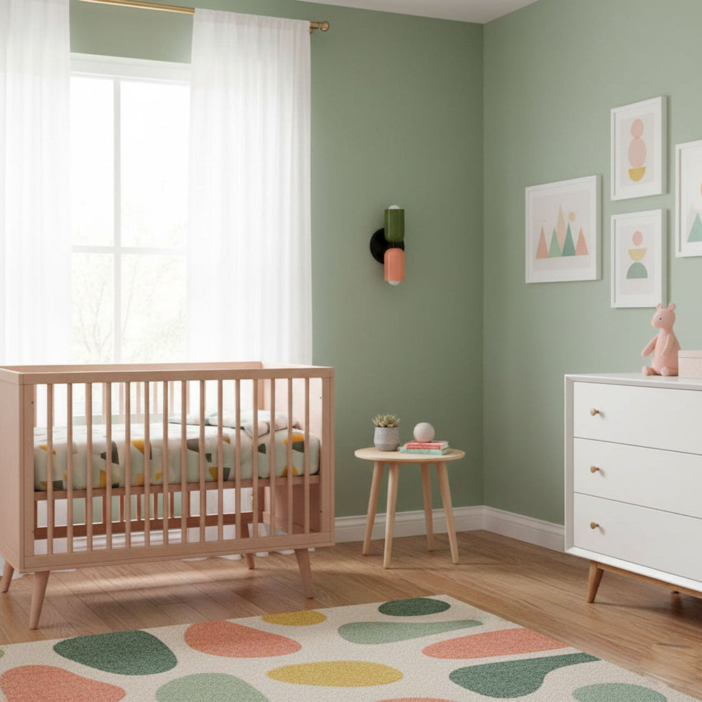 Double Wall Lamp | LED, Metal Construction & Adjustable Upward/Downward Light for Indoor Use