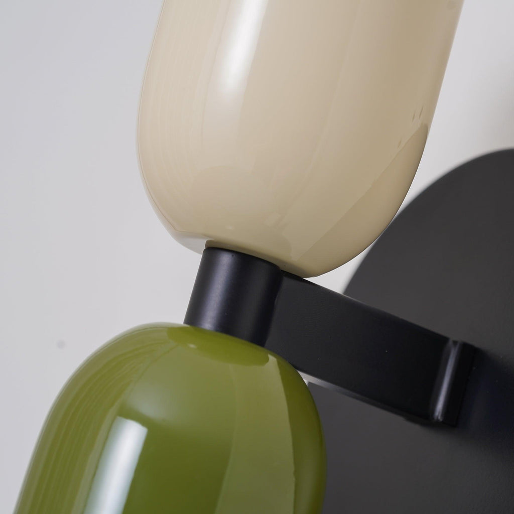 Double Wall Lamp | LED, Metal Construction & Adjustable Upward/Downward Light for Indoor Use