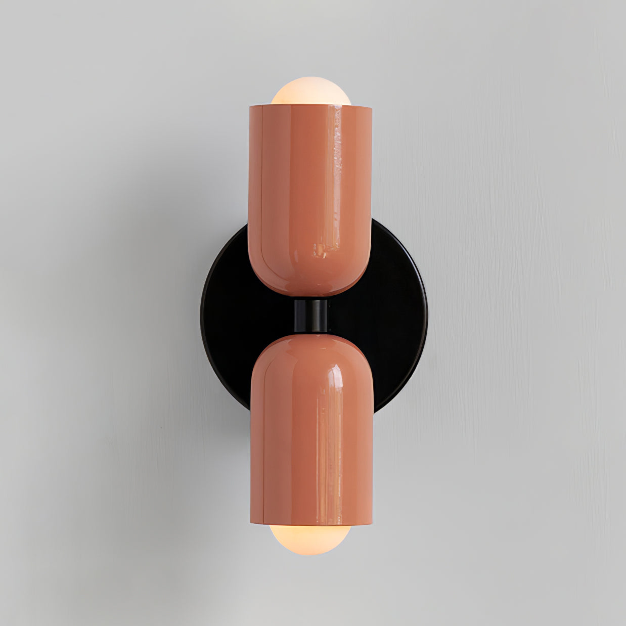 Double Wall Lamp | LED, Metal Construction & Adjustable Upward/Downward Light for Indoor Use