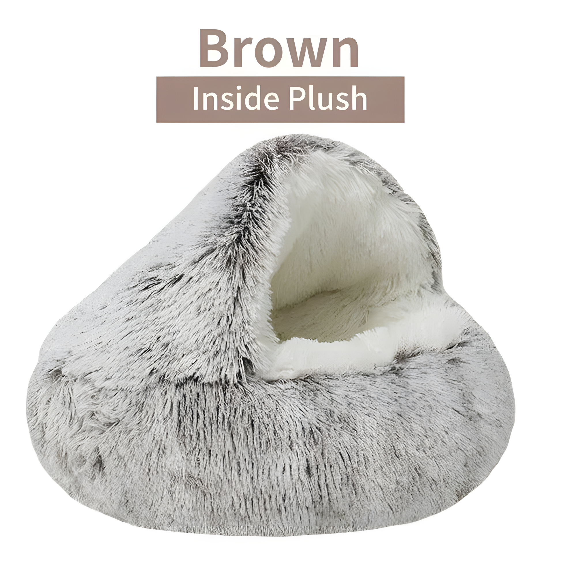 Sack Dog Bed with Roof: Warm, American-Made Cozy Nook for Puppies and Calming Cat Beds