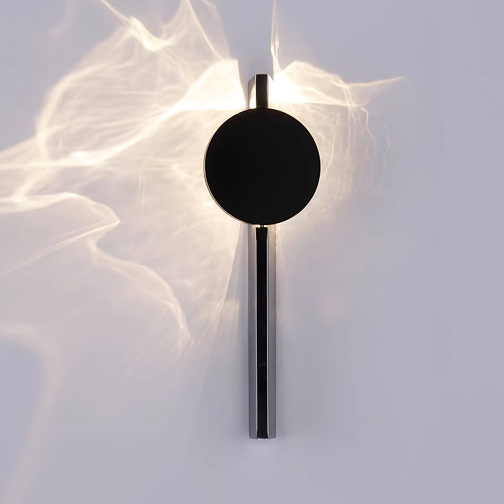 Creative Light and Shadow Wall Lamp | Stainless Steel, Integrated LED & Ideal for Indoor Use