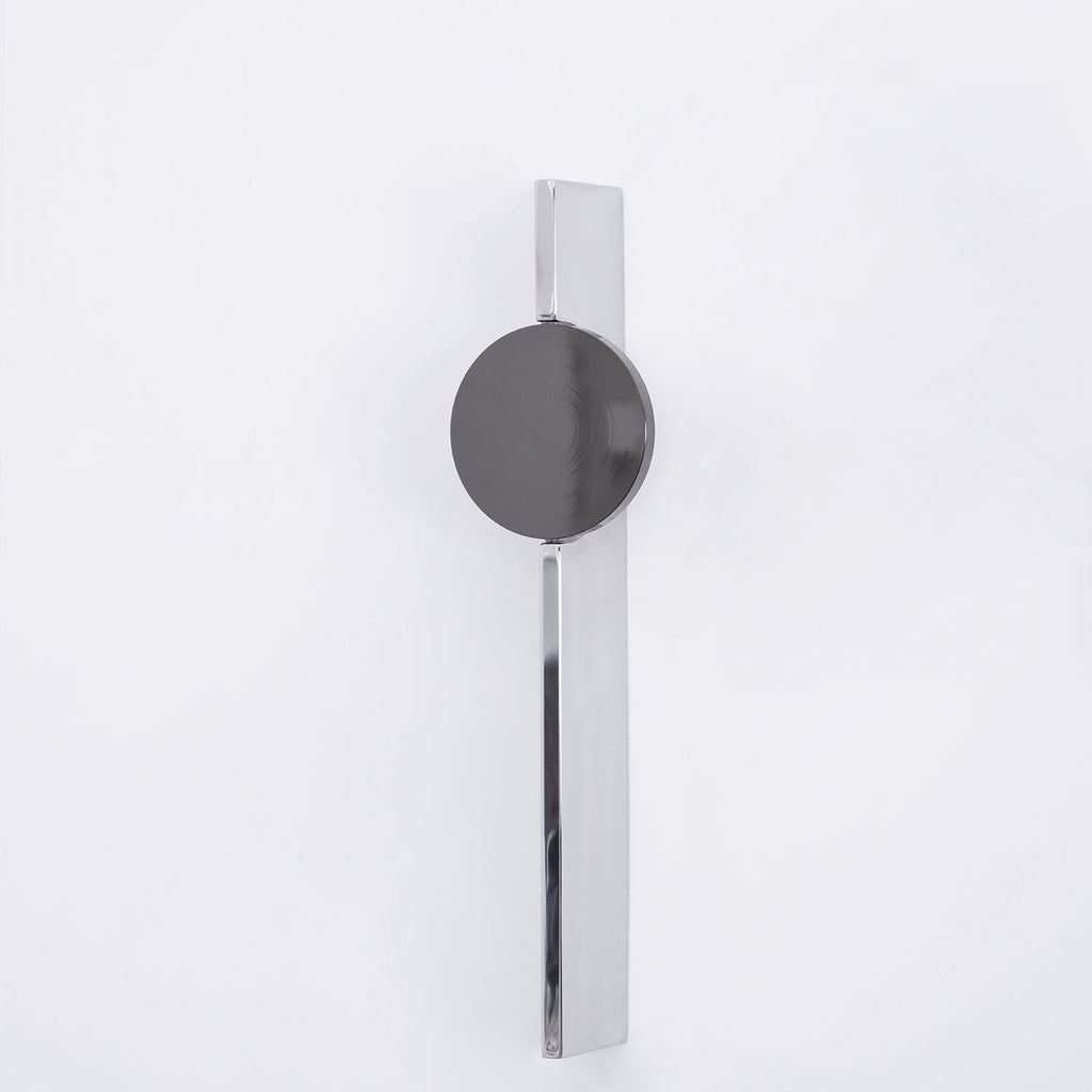 Creative Light and Shadow Wall Lamp | Stainless Steel, Integrated LED & Ideal for Indoor Use