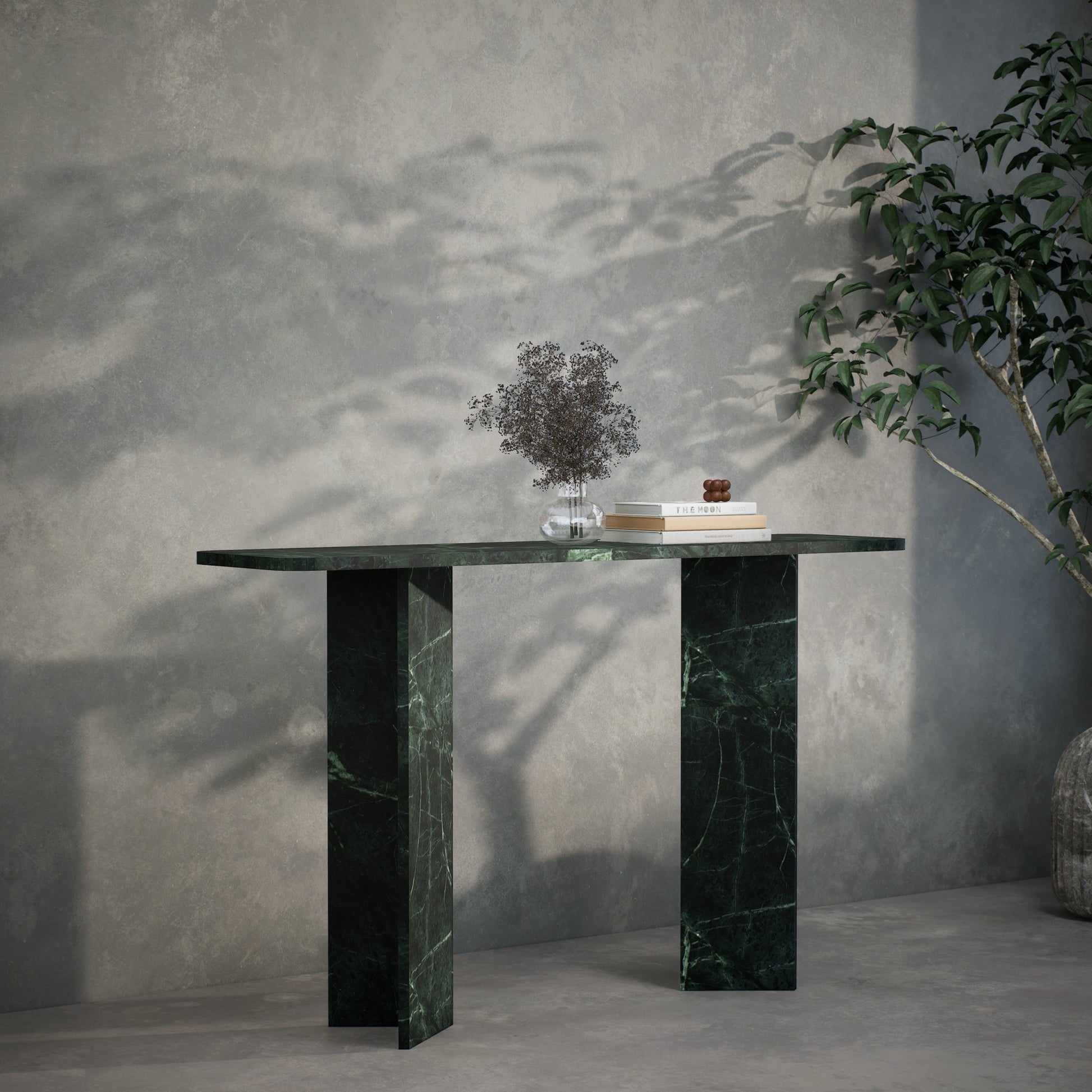 Dark Indian Green Dining Table for Modern Home Decor & Stylish Gatherings