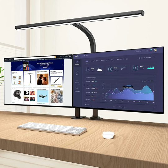 LED Architect Desk Lamp with Adjustable Arm and Brightness Control for Home Office & Study