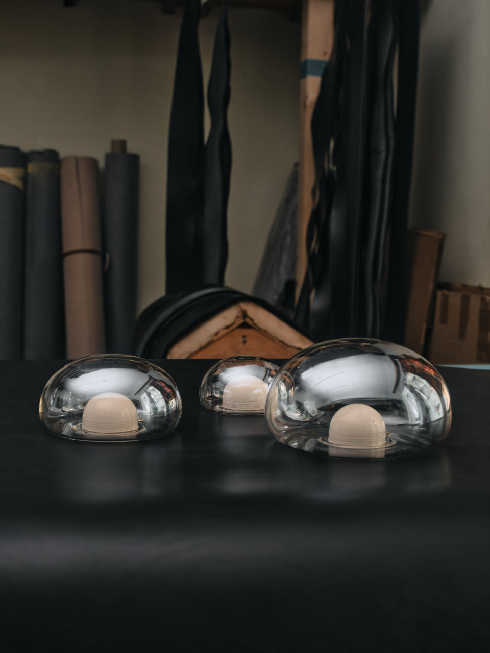 Dew Drops Pendant Lamp | Integrated LED, Smoke Grey Finish & Ideal for Indoor Spaces