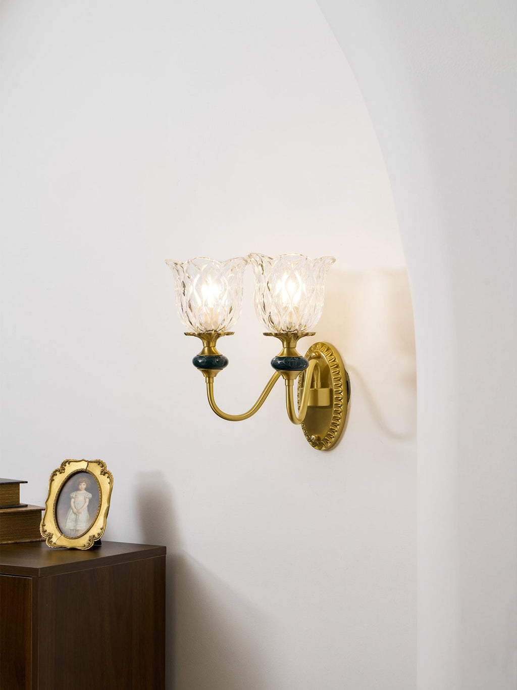 LED Wall Lamp - Modern Dieppe Design - Adjustable Lighting for Living Room & Bedroom