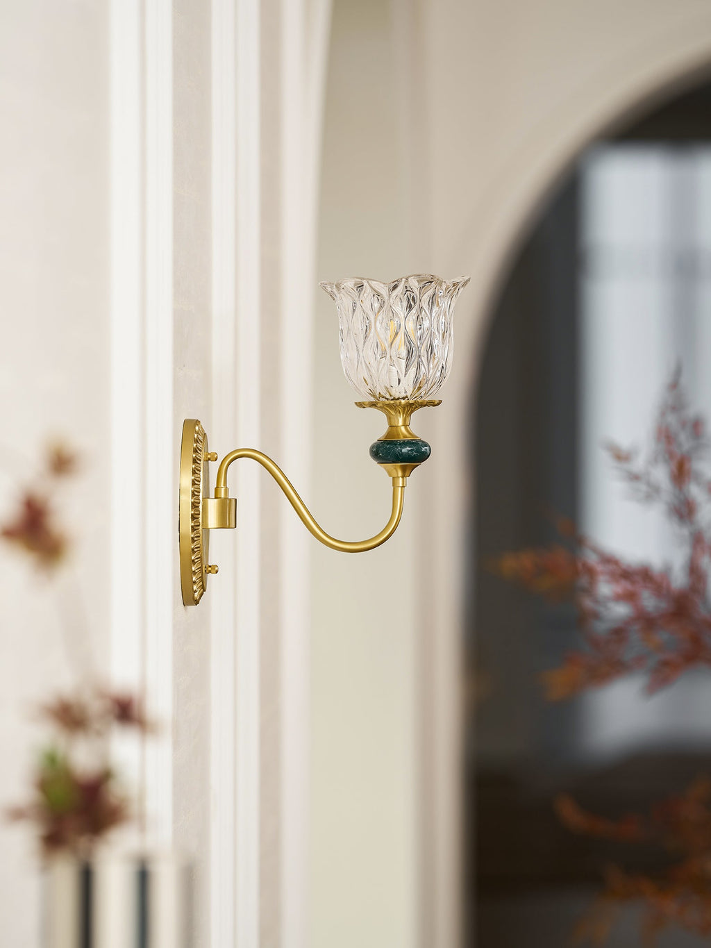 LED Wall Lamp - Modern Dieppe Design - Adjustable Lighting for Living Room & Bedroom