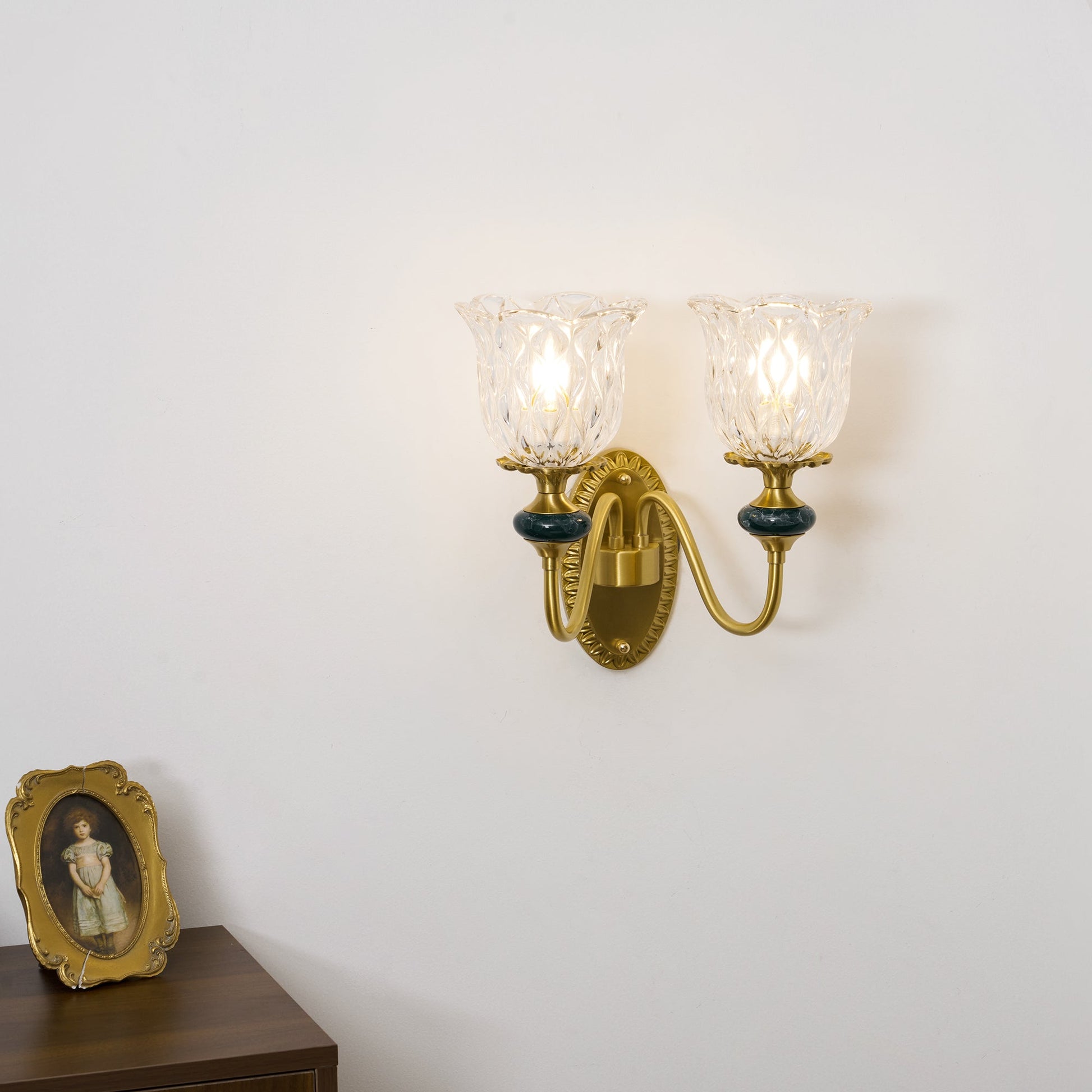 LED Wall Lamp - Modern Dieppe Design - Adjustable Lighting for Living Room & Bedroom