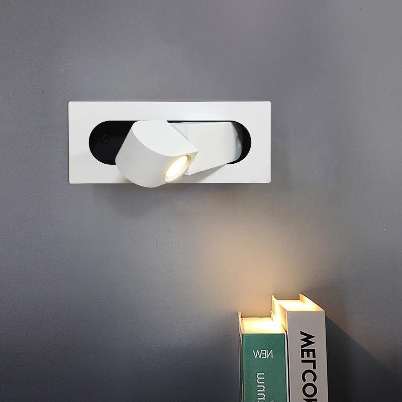 LED Bedside Reading Light - Adjustable Arm, Energy-Efficient, Wall-Mounted Fixture for Bedrooms & Reading Nooks