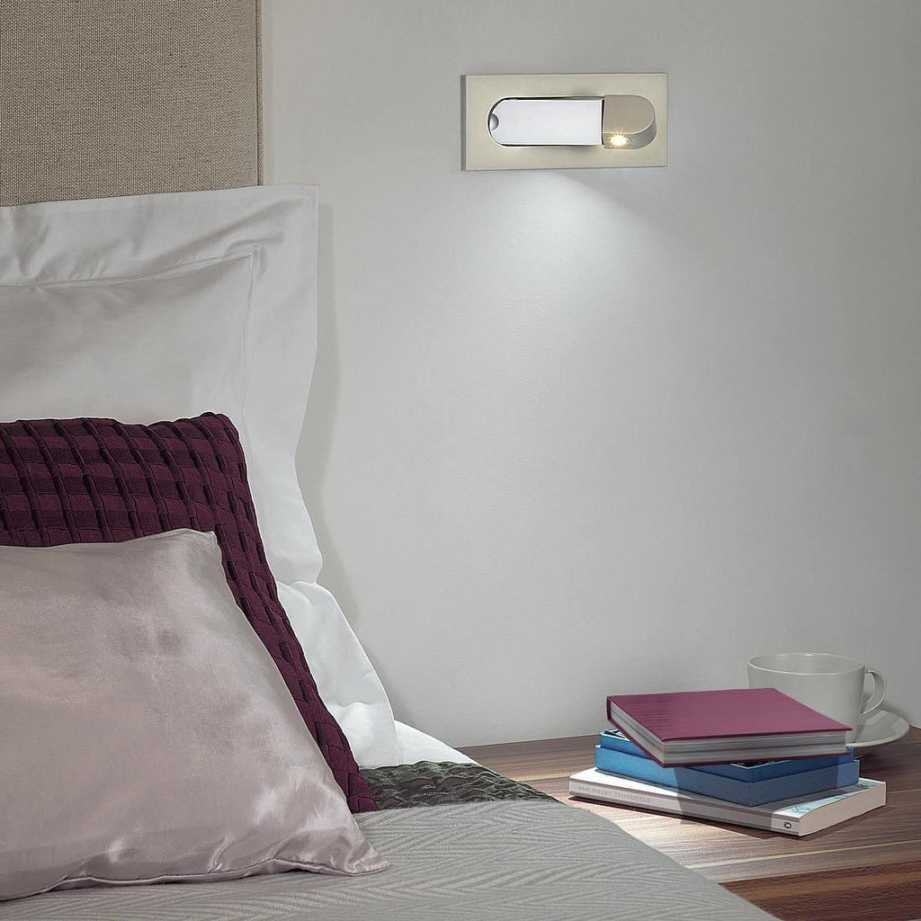 LED Bedside Reading Light - Adjustable Arm, Energy-Efficient, Wall-Mounted Fixture for Bedrooms & Reading Nooks
