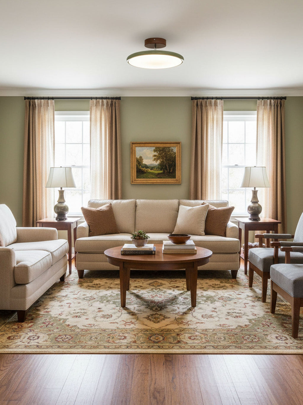 Adjustable LED Ceiling Lamp | Customizable Ambient Lighting for Indoor Spaces, Sloped Ceiling Compatible