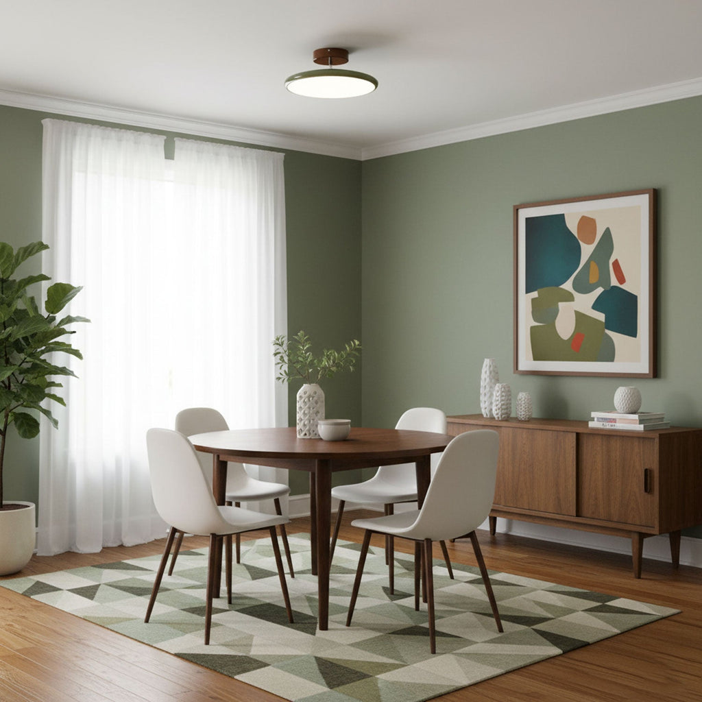 Adjustable LED Ceiling Lamp | Customizable Ambient Lighting for Indoor Spaces, Sloped Ceiling Compatible