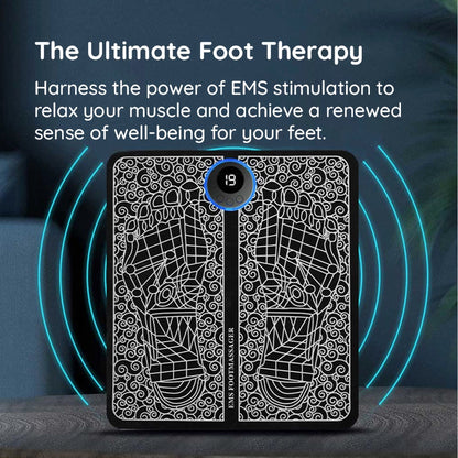 Electric EMS Foot Massager Mat for Muscle Relaxation stimulation stress relief