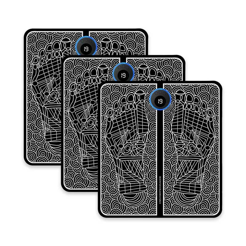 Electric EMS Foot Massager Mat for Muscle Relaxation stimulation stress relief