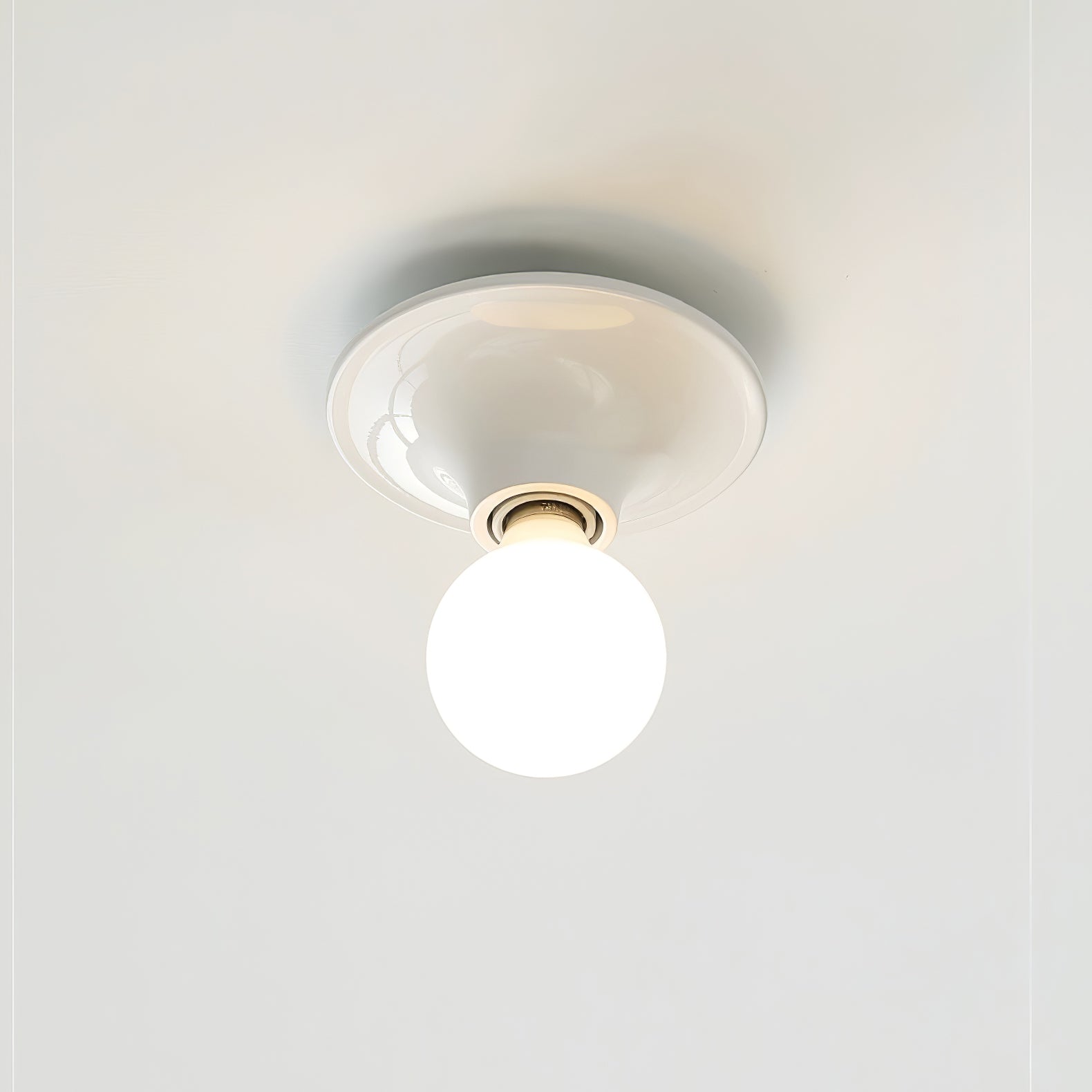 Eclipta Wall Sconce | Metal & Glass, Minimalist Design for Indoor Use in Modern Interiors