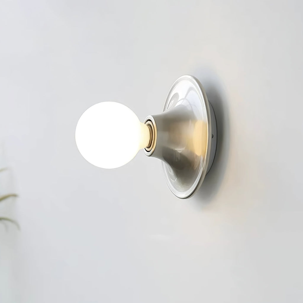 Eclipta Wall Sconce | Metal & Glass, Minimalist Design for Indoor Use in Modern Interiors