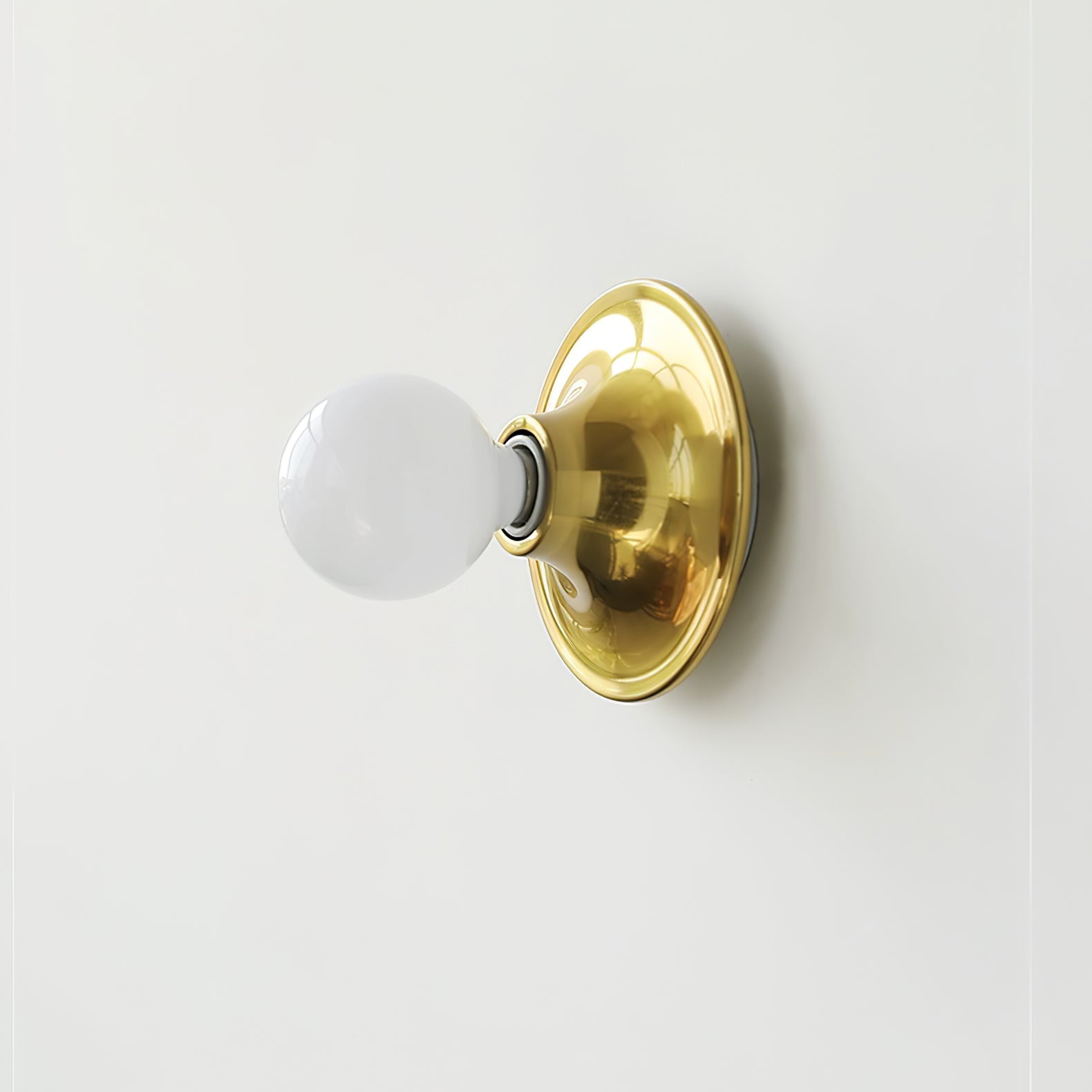 Eclipta Wall Sconce | Metal & Glass, Minimalist Design for Indoor Use in Modern Interiors