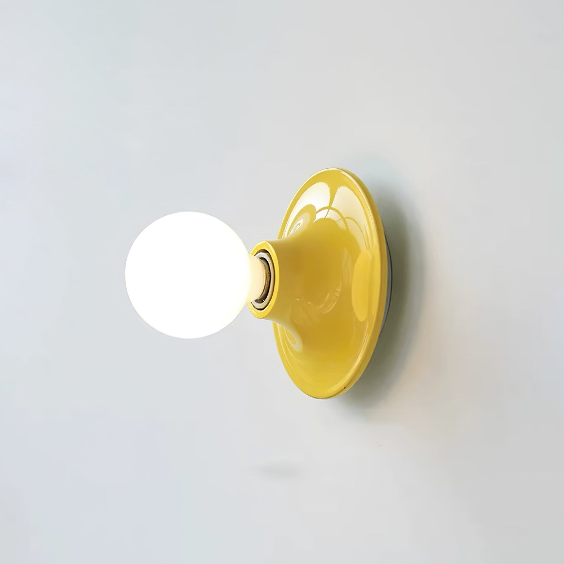 Eclipta Wall Sconce | Metal & Glass, Minimalist Design for Indoor Use in Modern Interiors