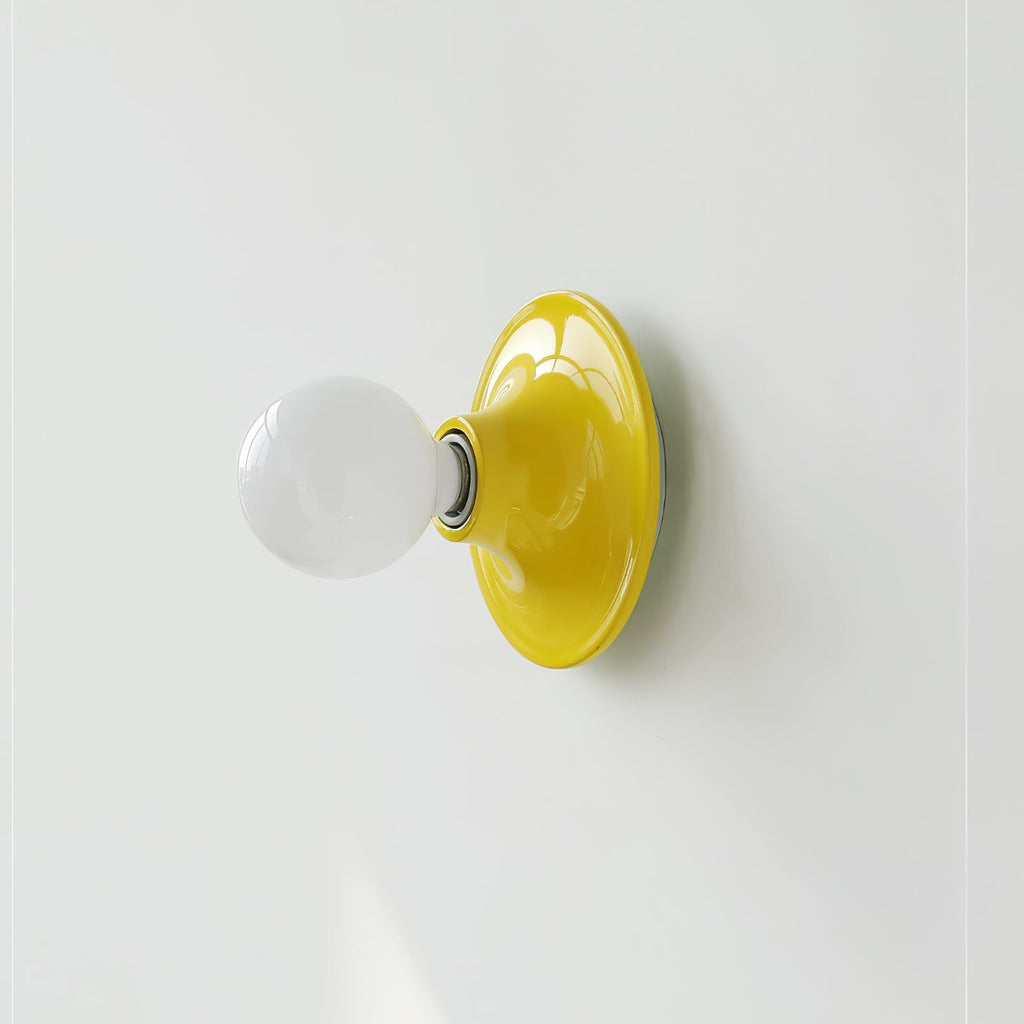 Eclipta Wall Sconce | Metal & Glass, Minimalist Design for Indoor Use in Modern Interiors