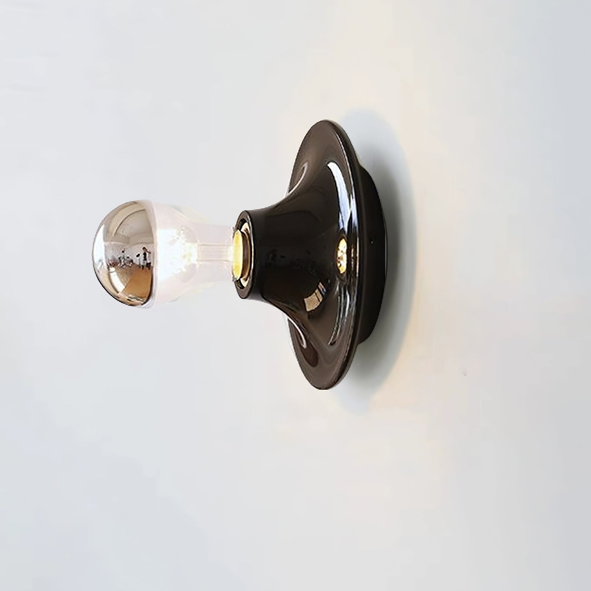 Eclipta Wall Sconce | Metal & Glass, Minimalist Design for Indoor Use in Modern Interiors