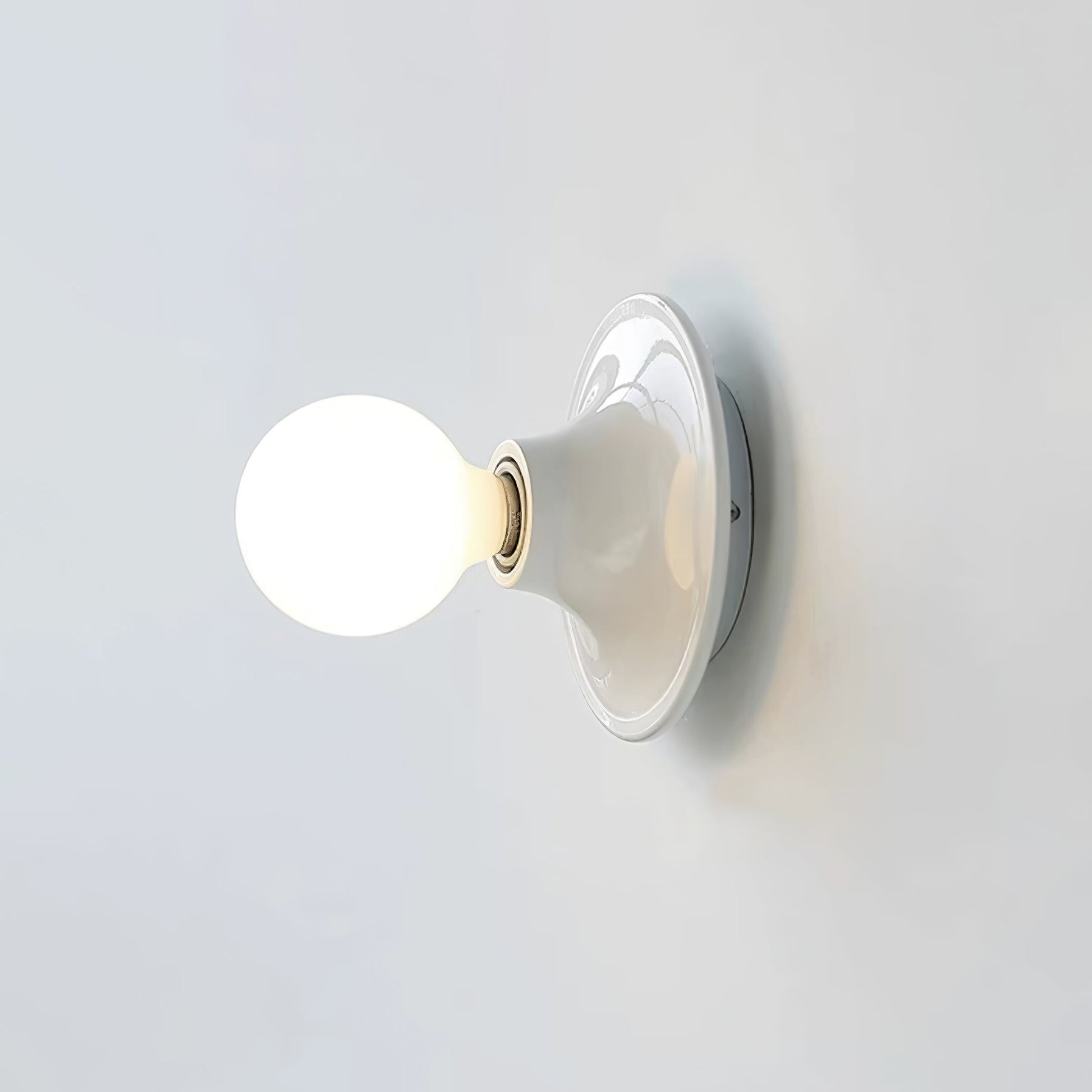 Eclipta Wall Sconce | Metal & Glass, Minimalist Design for Indoor Use in Modern Interiors